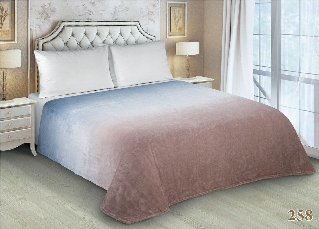 Плед велсофт Омбре Марианна, 258