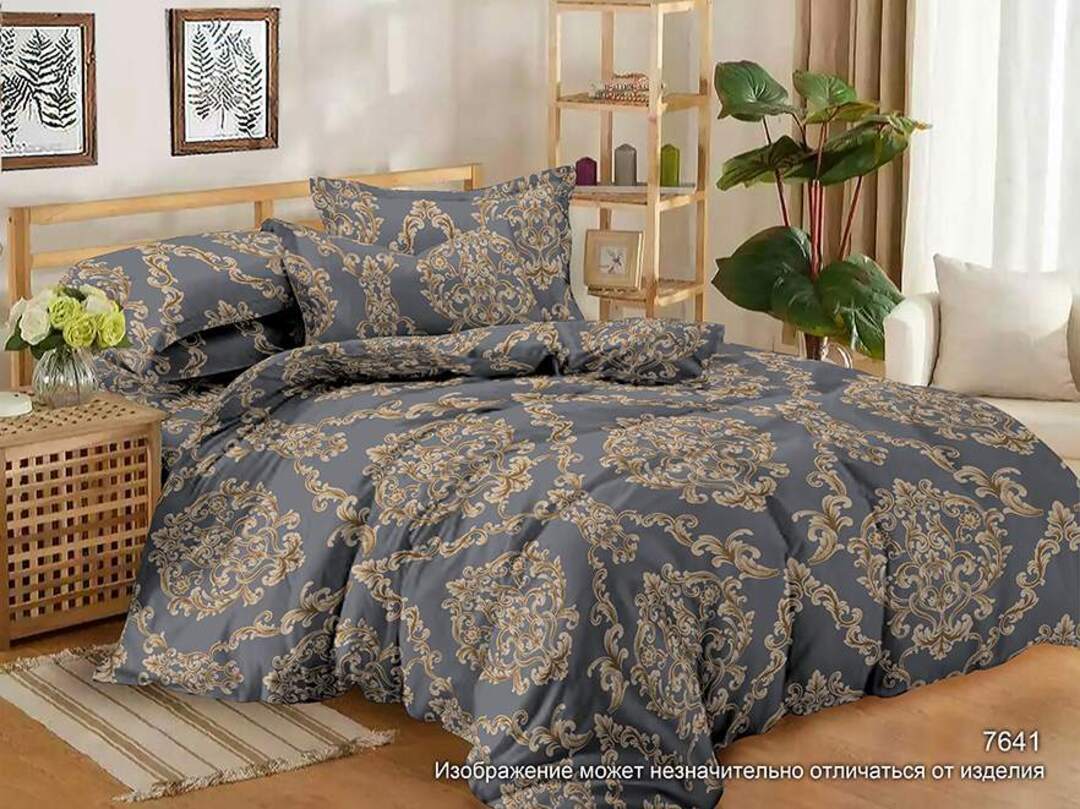 КПБ семейный полисатин Pandora <7641>