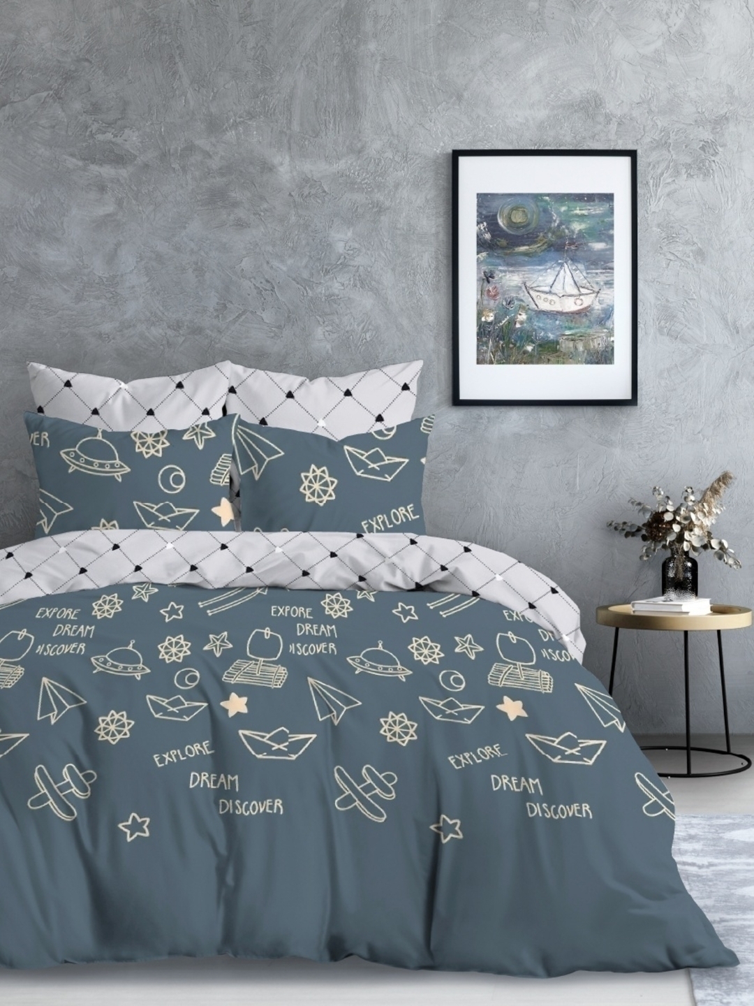 КПБ 2сп сатин Василиса Home Скидка <872-1>