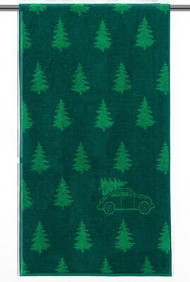 Полотенце махровое Forest Spruce ДМ Люкс Н.Г., 10000 цв.<ПЛ 2602-05334,  10000 цв., 50*90, среднее>(Новогодний ассортимент)