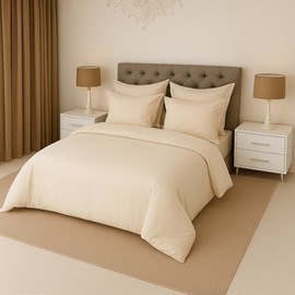 КПБ сатин однотонный Темно-синяя коллекция Реноме 