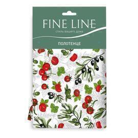Набор полотенец вафельных Fine Line<2 предмета 45*60, 944505 рис 62063 вид 2 Томато Помидоро>