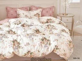 КПБ семейный сатин в коробке Satin de Luxe SK Клео