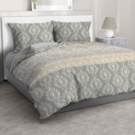 Пододеяльник евро (210*226) бязь Премиум Реноме<40490-3 Беатрис> (арт.38/008)