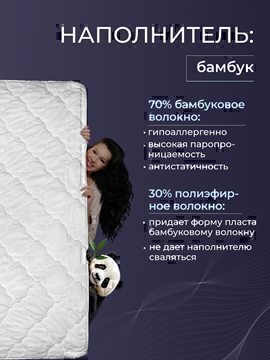 Одеяло бамбук микрофибра Реноме